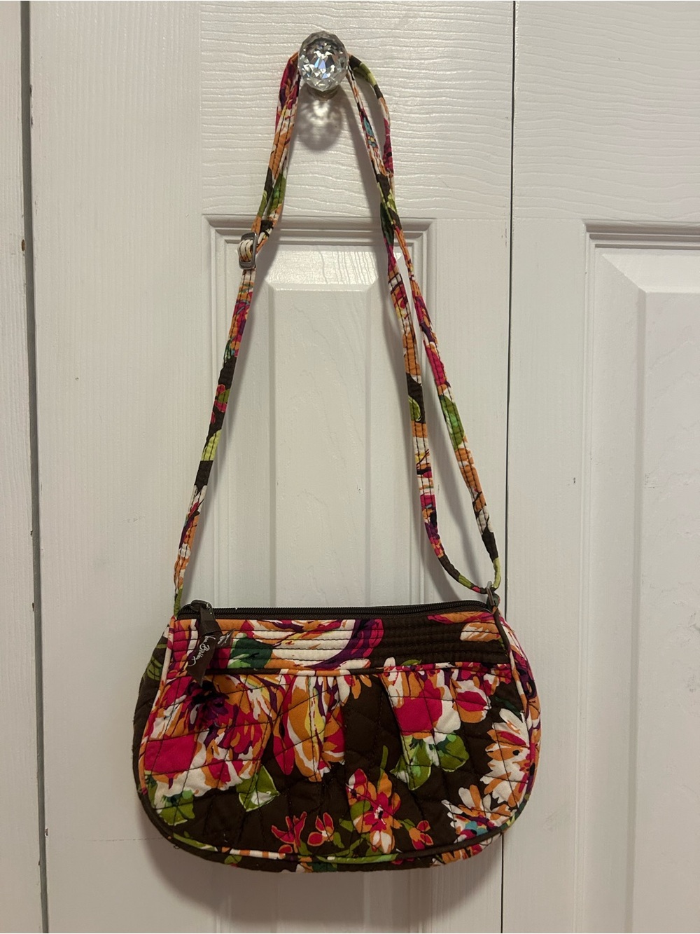 Vera Bradley Quilted Floral Crossbody Bag